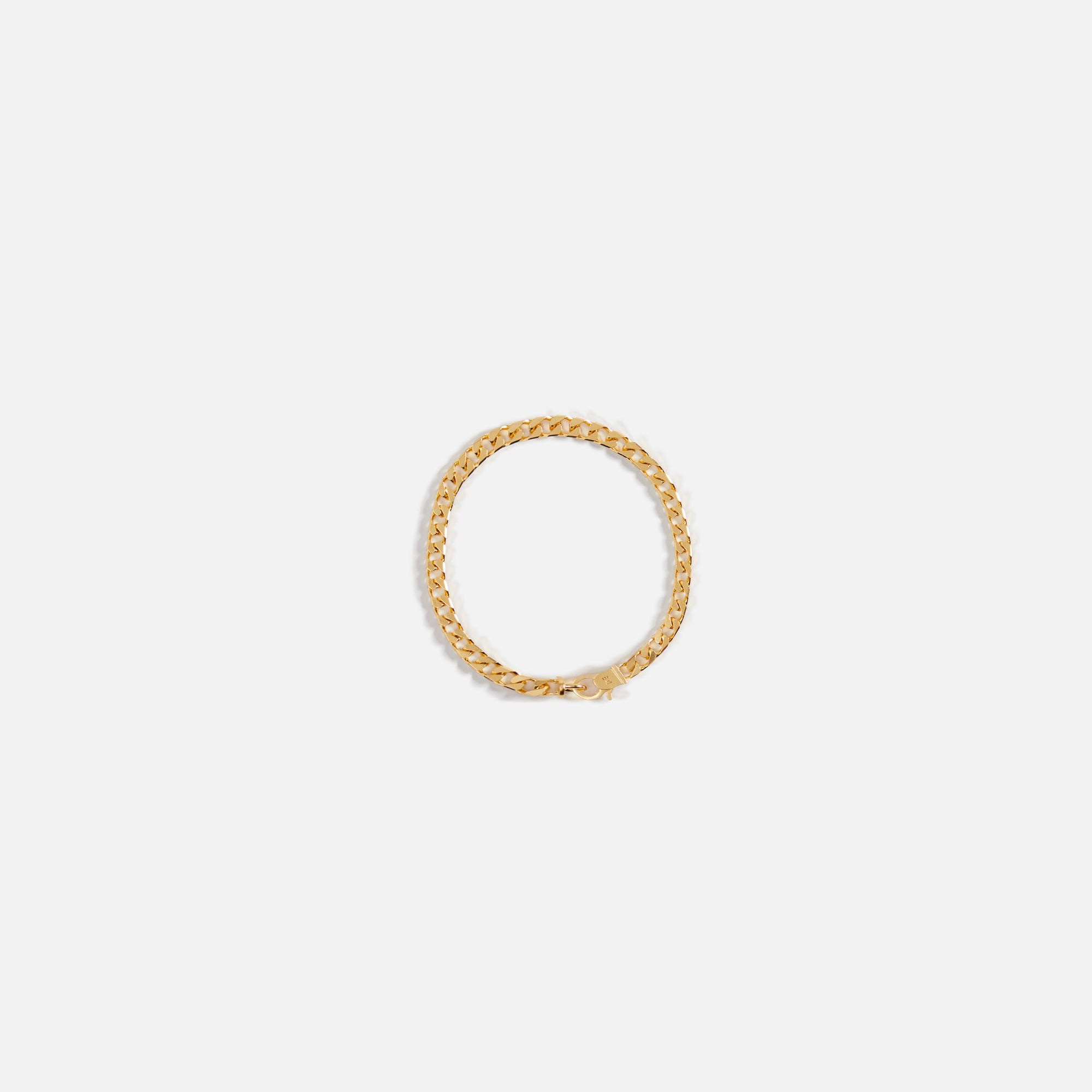 Tom Wood Frankie Bracelet Gold 7.7 – Gold Online Hot Sale