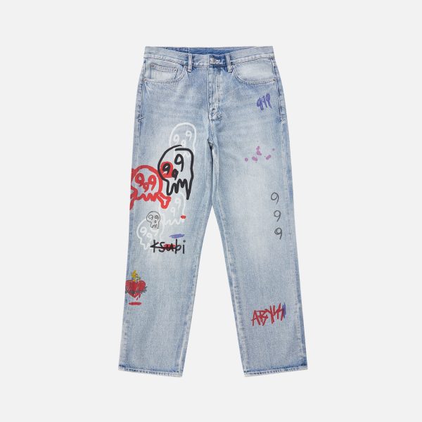 Ksubi x Juice WRLD Anti K Juice Trip Jean - Blue For Cheap