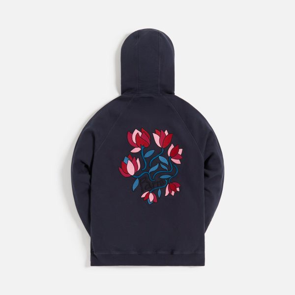 by Parra Secret Garden Hooded Sweatshirt - Navy Online Sale - Image 2