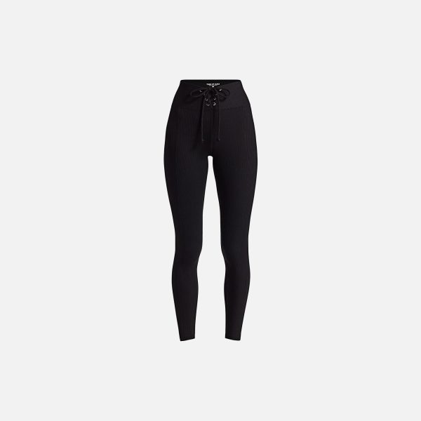 Year of Ours Ribbed Football Legging - Black Supply - Image 2