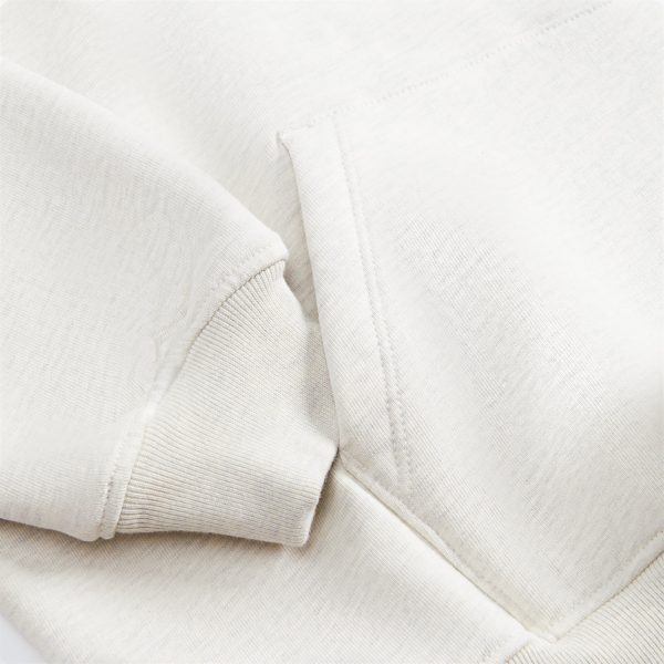 Fear of God Eternal Cotton Fleece Hoodie - Warm Heather Oatmeal Fashion - Image 4