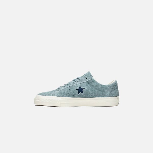 Converse One Star Pro - Tidepool Grey   Navy   Egret on Sale - Image 2