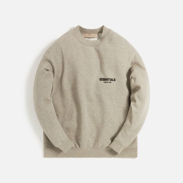 Essentials Crewneck - Dark Oatmeal Fashion