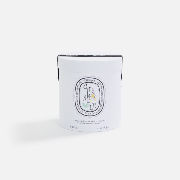 Diptyque Citronelle 1500g Scented Candle Hot on Sale - Image 2