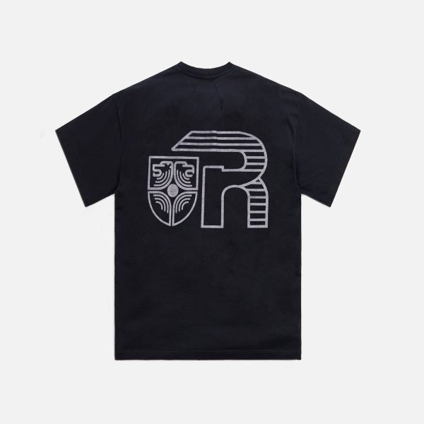 Rhude Banque De Rhude Tee - Vintage Black Hot on Sale - Image 2