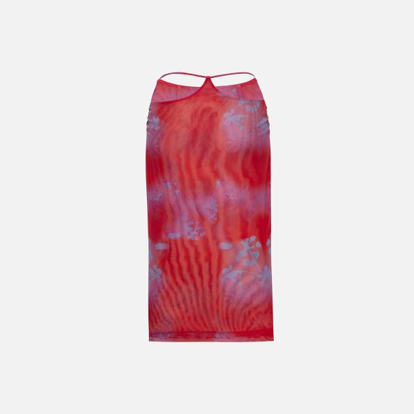 Miaou Verona Skirt - Rouge Mudd For Sale - Image 2