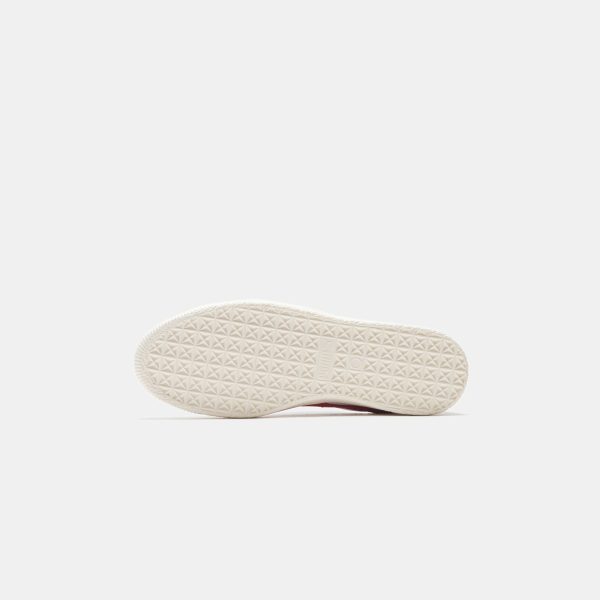 Puma Basket VTG - White   High Risk Red on Sale - Image 5