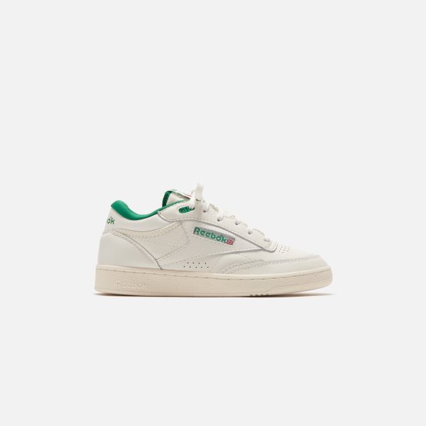 Reebok Club C Mid II Vintage - Chalk   Glen Green   Classic White Sale