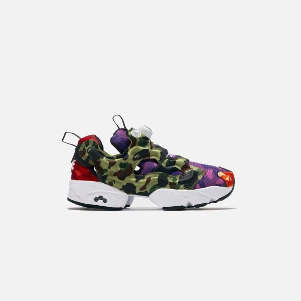 Reebok Bape Instapump Fury - White   Black Sale