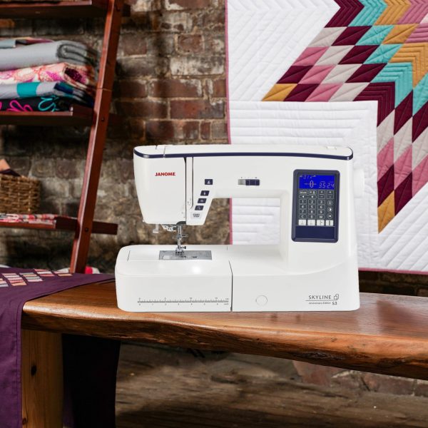 Janome Skyline S3 Anniversary Edition Computerized Quilting Machine Hot on Sale - Image 2