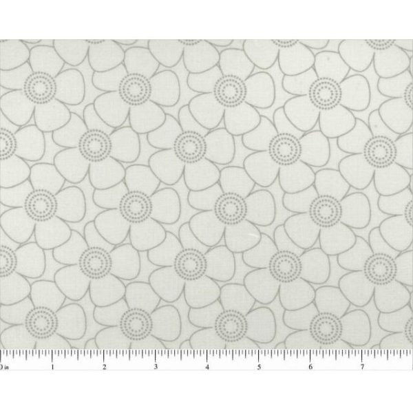 108  Quilt Backing Fabric, Daisy Flower - Get Back Supply